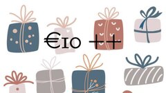 Euro 10,00 ++ cadeautjes