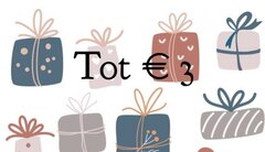 Tot 3,00 Euro geschenkjes