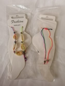 Enkelbandjes schelp