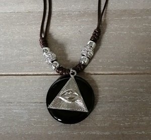 Ketting met natuursteen Onyx