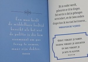 Al zo oud?! Boekje met grappige citaten over ouder worden