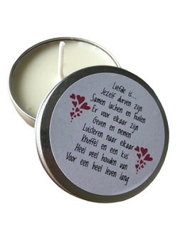 Kaars, liefde is...