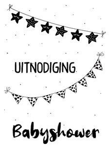 Uitnodiging, babyshower