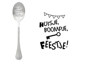 Lepel, huisje boompje feestje!