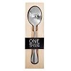 Lepel met houten tray