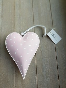 Metalen hanger hart