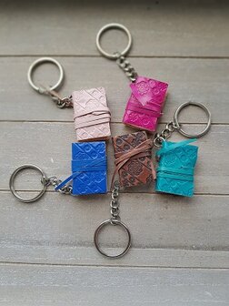 Sleutelhanger notebook assorti