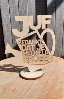 Juf, bedankt dat je mij hielp groeien