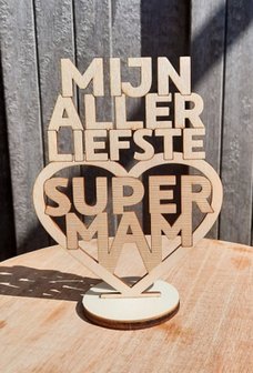 Super mam op een voetje☺