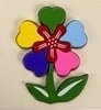 Houten puzzel, bloem