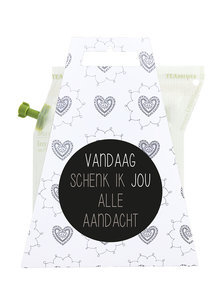 Thee, vandaag schenk ik jou alle aandacht