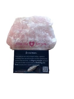 Er is meer..... cadeaukaartje met symbool