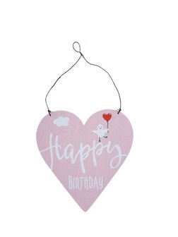 Happy birthday ophangbordje