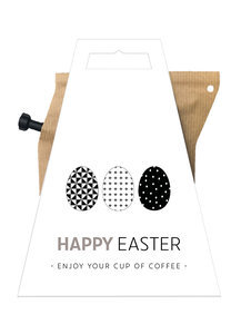 Koffie brewer, happy easter