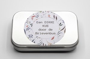 Zadendoosjes, een dikke kus door de brievenbus