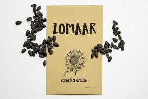 Zonnebloemzaden "zomaar"