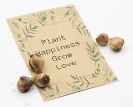 Plant happiness grow love