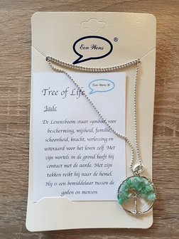 Tree of Life ketting (Jade)