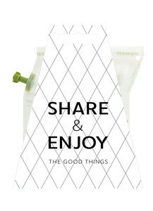 Biologische thee share and enjoy the good things in innovatieve teabrewer verpakking