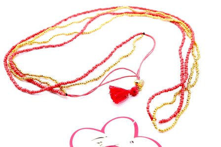 Ketting roze goud