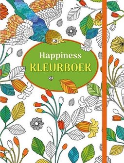 Happiness kleurboek met citaten
