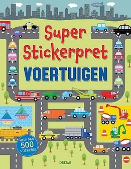 Super stickerpret voertuigen