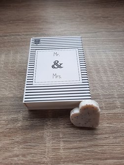 Zeepdoosje mr & mrs
