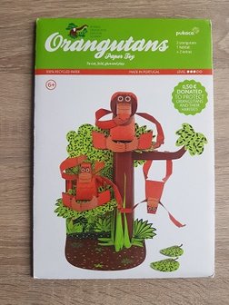 Orang-oetans bouwen