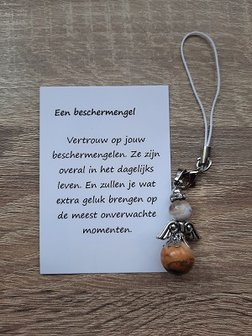 Beschermengel natuursteen Laguna Agaat