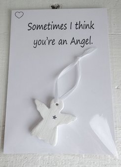 Kaart sometimes I think you're an Angel