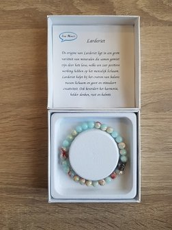 Dames armband Larderiet met Basic kraal