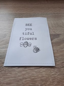Bijenmengsel bee you tiful flowers