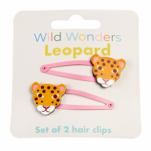 Set Wild Wonders luipaard haarspelden 