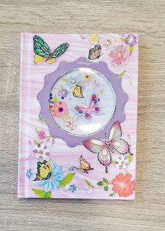 Notitieboek vlinder