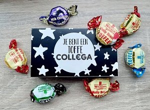 Je bent een toffe collega, toffees