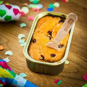 Cake in blik, met sterretje