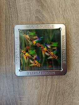 Magna puzzel 3D, kikkers