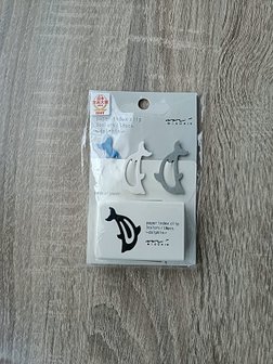 Paperclips dolfijn, 3 kleuren
