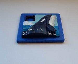 Schuifpuzzel 3d, orka