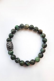 Natuurstenen armband Afrikaans Turquoise