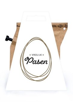 Koffie brewer &quot;vrolijk pasen&quot;