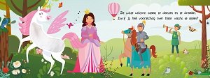 Unicorns&amp;Prinsessen kijk en voel boek