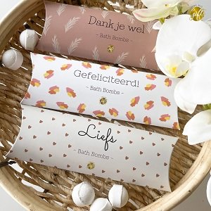Verwenpakket met bath bombs