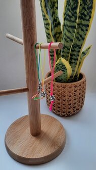 Gelukshangers Boeddha zilverkleurig