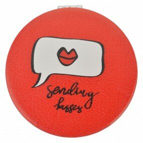 Handspiegel "sending kisses"