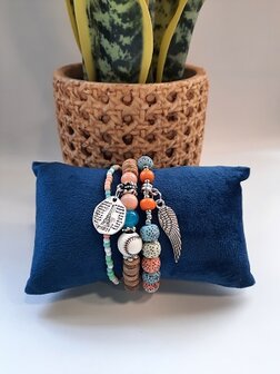 Elastische armbanden met vleugel
