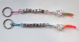 Sleutelhanger Shakyamuni "namaste"