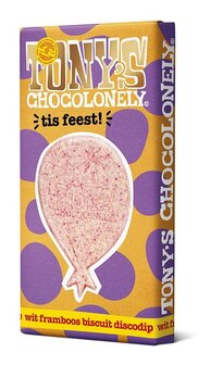 Tony's Chocolonely "tis feest"