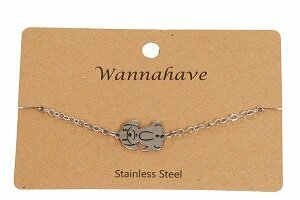 Armband rvs hond