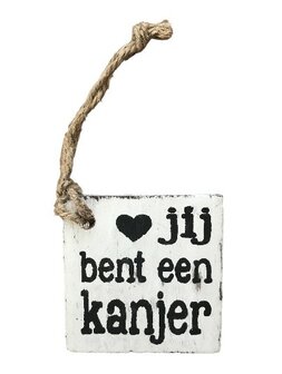 Je bent een kanjer